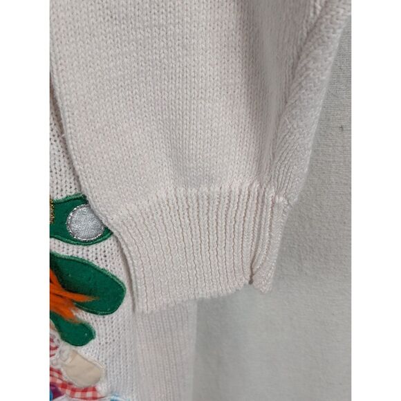 Vintage Bonnie Boerer & Company Collard Christmas Sweater Women's Size Small - Picture 15 of 15